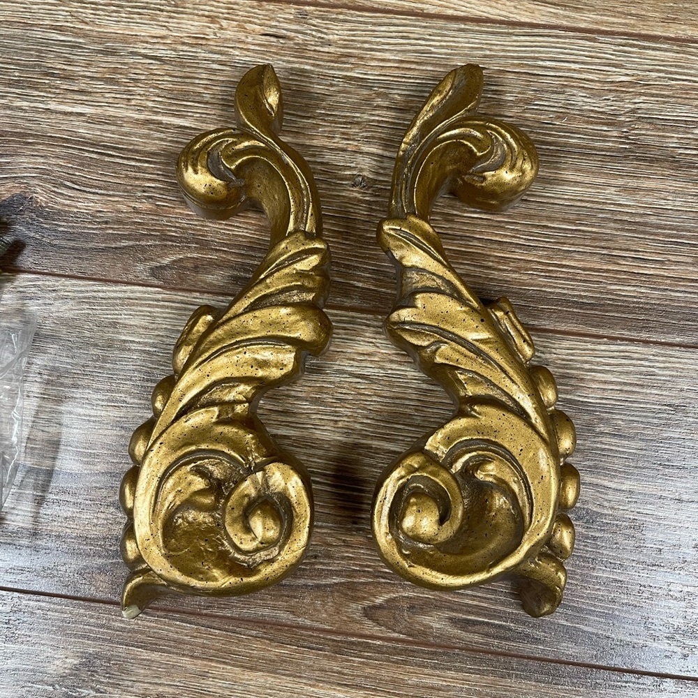 Gold Ornate Corbels
